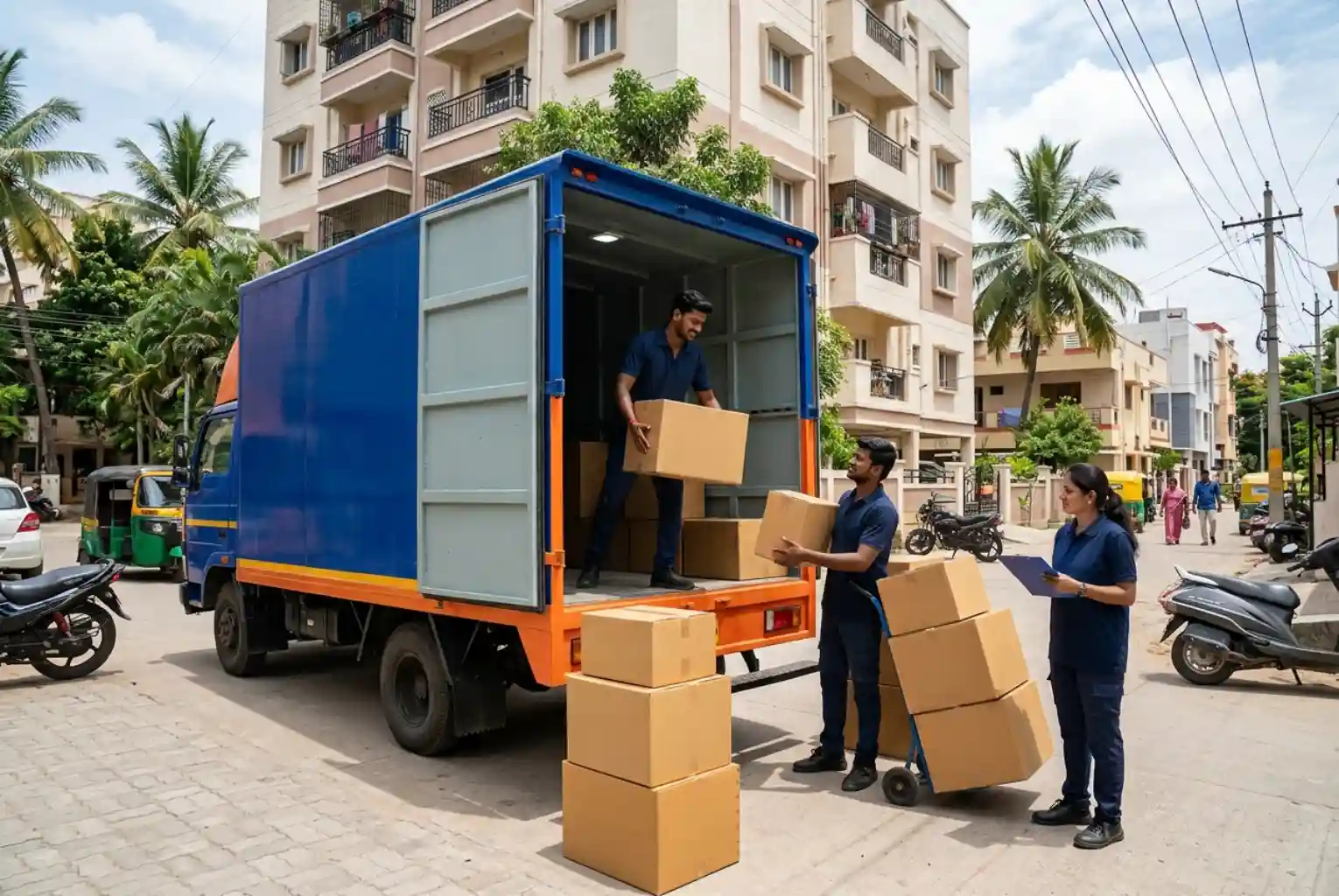 Home relocation and household shifting